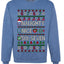 Naughty Nice 6 7 Checklist, Unisex Ugly Christmas Sweater, Crewneck Sweatshirts