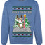 Pole Dancer, Unisex Ugly Christmas Sweater Crewneck Sweatshirts