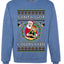 Santa Got Coldplayed, Unisex Ugly Christmas Sweater, Crewneck Sweatshirts