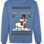 Snow Frostitute, Funny Unisex Ugly Christmas Sweater, Crewneck Sweatshirts