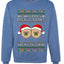 Christmas Festivi-Titties Are My Favorite, Unisex Ugly Christmas Sweater Crewneck Sweatshirts