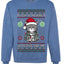 Look At Me Being All Festive And Shit, Unisex Ugly Christmas Sweater, Crewneck Sweatshirts