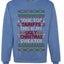 Due To Tariffs This Is My Ugly Christmas Sweater, Unisex Crewneck Sweatshirts