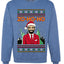 Zo Ho Ho Zohran Mamdani NYC, Unisex Ugly Christmas Sweater Crewneck Sweatshirts