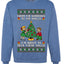 From The Windows To The Walls I'm About To Deck These Halls, Unisex Ugly Christmas Sweater Crewneck Sweatshirts