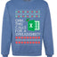 Ohh This Calls For A Spreadsheet Office, Unisex Ugly Christmas Sweater Crewneck Sweatshirts