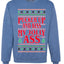 Pucker Up And Kiss My Jolly Ass, Unisex Ugly Christmas Sweater, Crewneck Sweatshirts