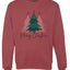 Merry Christmas Tree, Cute Holiday Design, Unisex Christmas Sweater, Crewneck Sweatshirts