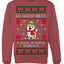 Good News I Saw a Dog Today Funny Ugly Christmas Sweater Crewneck Sweatshirt