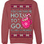 You Can Take Me Hot to Go, Hot Cocoa Viral Song Pop Music Ugly Christmas Sweater Crewneck Sweatshirt