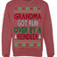 Grandma Got Ran Over by a Reindeer Classic Xmas Song Ugly Christmas Sweater Crewneck Sweatshirt