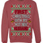 First Christmas With My Hot New Husband Classic Newlywed Ugly Christmas Sweater Crewneck Sweatshirt