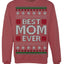 Best Mom Ever Classic Winter Holidays Ugly Christmas Sweater Crewneck Sweatshirt