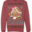 The Only House I Can Afford Funny Millennial Meme Ugly Christmas Sweater Crewneck Sweatshirt