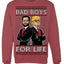 Bad Boys for Life Donald Trump JD Vance Funny 90s Movie Ugly Christmas Sweater Crewneck Sweatshirt