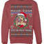 Hawk Tuah Spit On That Thang Mrs Claus Funny Meme Ugly Christmas Sweater