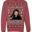 It's Not Christmas Until Hans Gruber Falls From Nakatomi Ugly Christmas Sweater Crewneck Sweatshirt