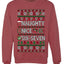 Naughty Nice 6 7 Checklist, Unisex Ugly Christmas Sweater, Crewneck Sweatshirts