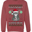 Look At Me Being All Festive And Shit, Unisex Ugly Christmas Sweater, Crewneck Sweatshirts