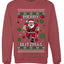 Merry Blitzmas, Football Christmas Sweater Design, Unisex Ugly Christmas Sweater Crewneck Sweatshirts
