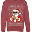 Santa Says 6 7 Numbers Meme, Unisex Ugly Christmas Sweater, Crewneck Sweatshirts
