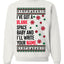 In My Era Movie Christmas Outfit Ugly Christmas Sweater Unisex Crewneck Sweatshirt