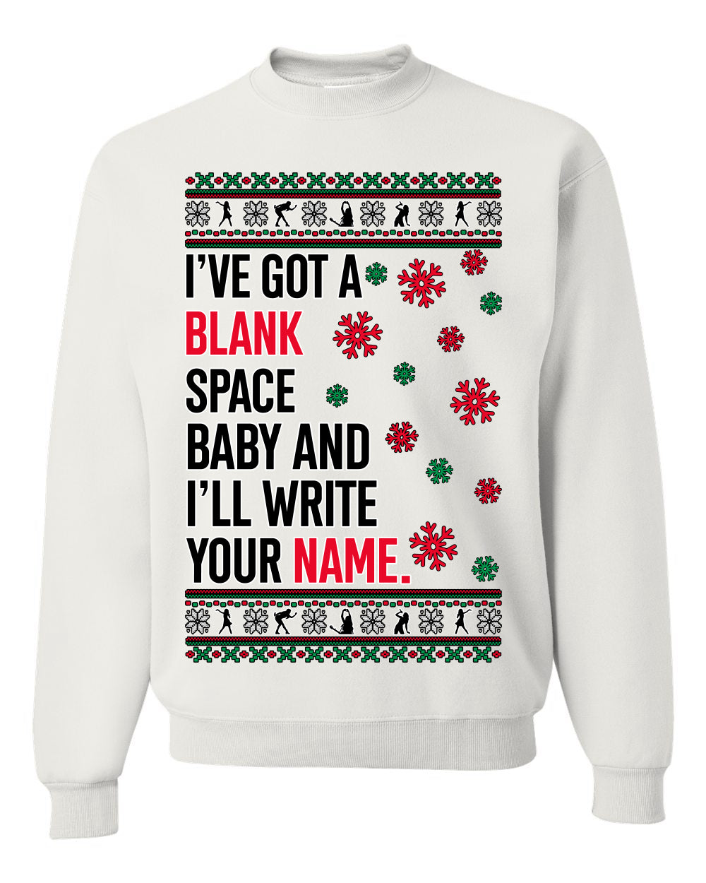 In My Era Movie Christmas Outfit Ugly Christmas Sweater Unisex Crewneck Sweatshirt