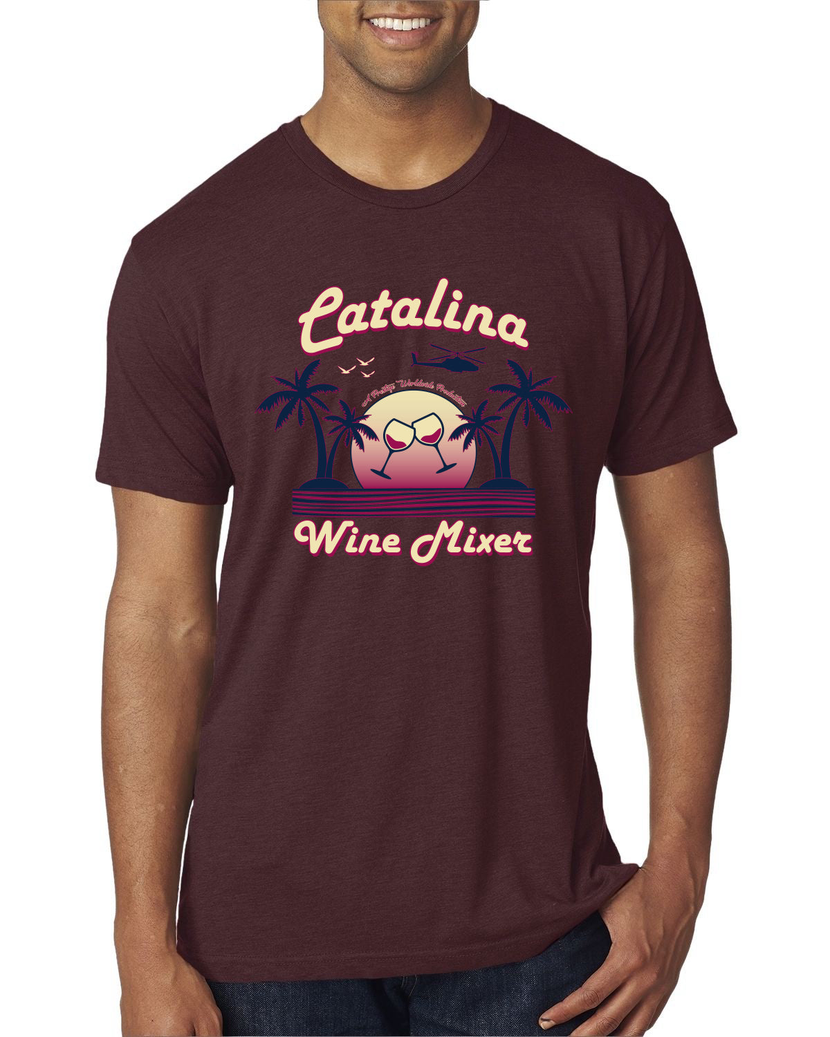 Funny Island Pop Culture Pop Culture Mens Premium Tri Blend T-Shirt
