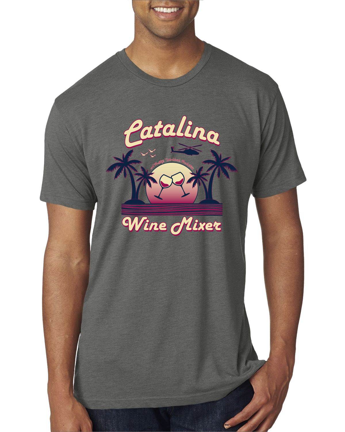 Funny Island Pop Culture Pop Culture Mens Premium Tri Blend T-Shirt