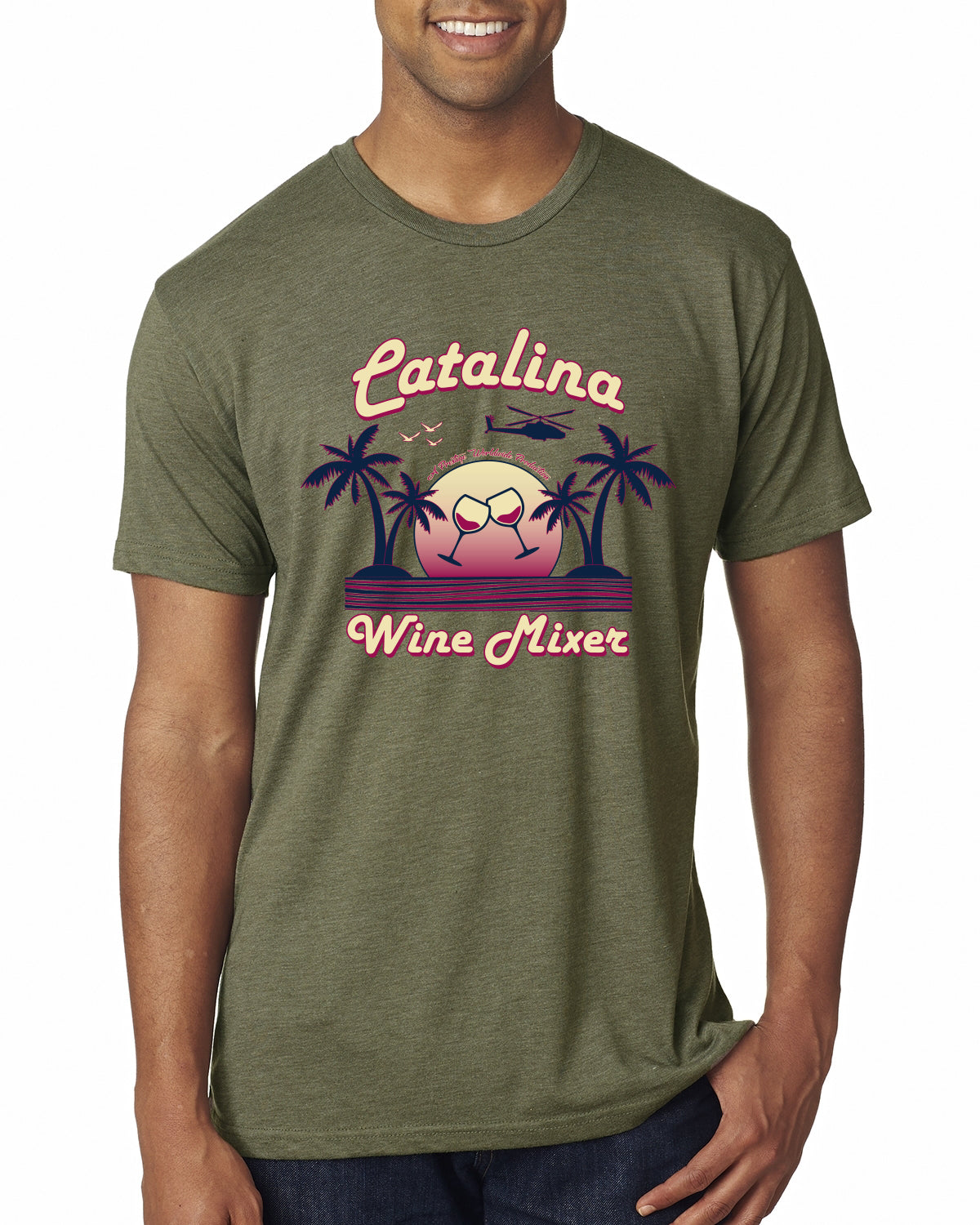 Funny Island Pop Culture Pop Culture Mens Premium Tri Blend T-Shirt