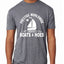 Prestige Worldwide Funny Boats and Hoes Vintage / Retro Mens Premium Tri Blend T-Shirt