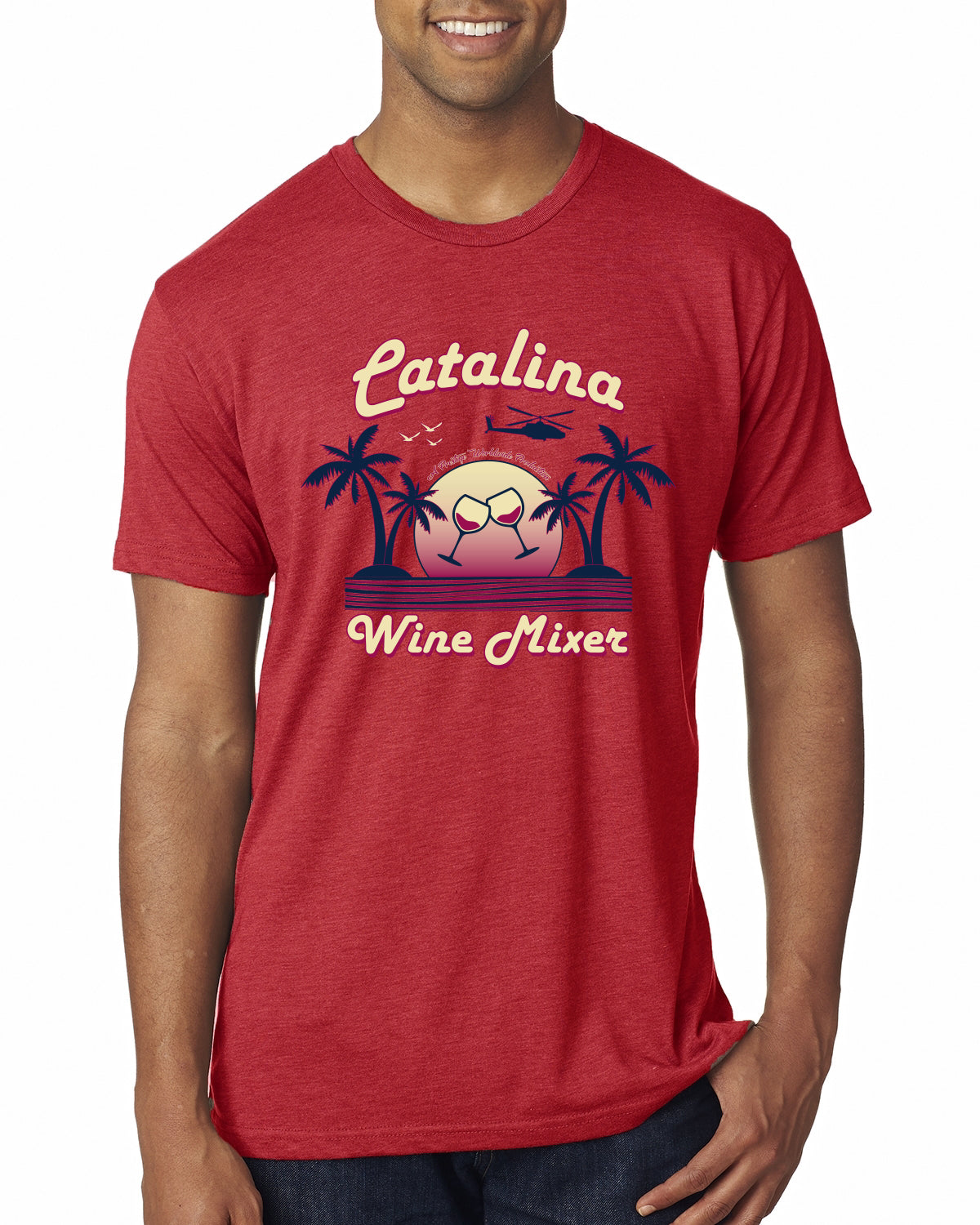 Funny Island Pop Culture Pop Culture Mens Premium Tri Blend T-Shirt
