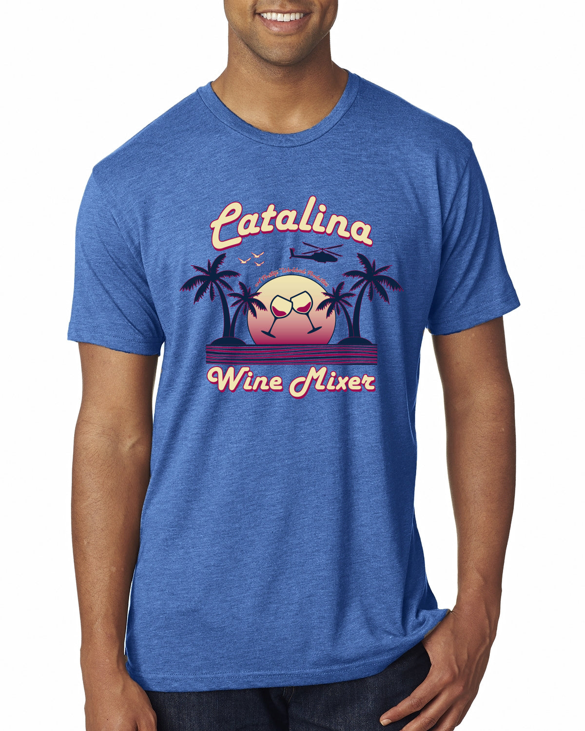 Funny Island Pop Culture Pop Culture Mens Premium Tri Blend T-Shirt