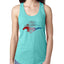 Ford Mustang Shirt USA Flag Mustang Emblem Cars and Trucks Ladies Racerback Tank Top
