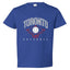 American Baseball Fan Vintage Distressed Field Sports Toddler Crew Graphic T-Shirt