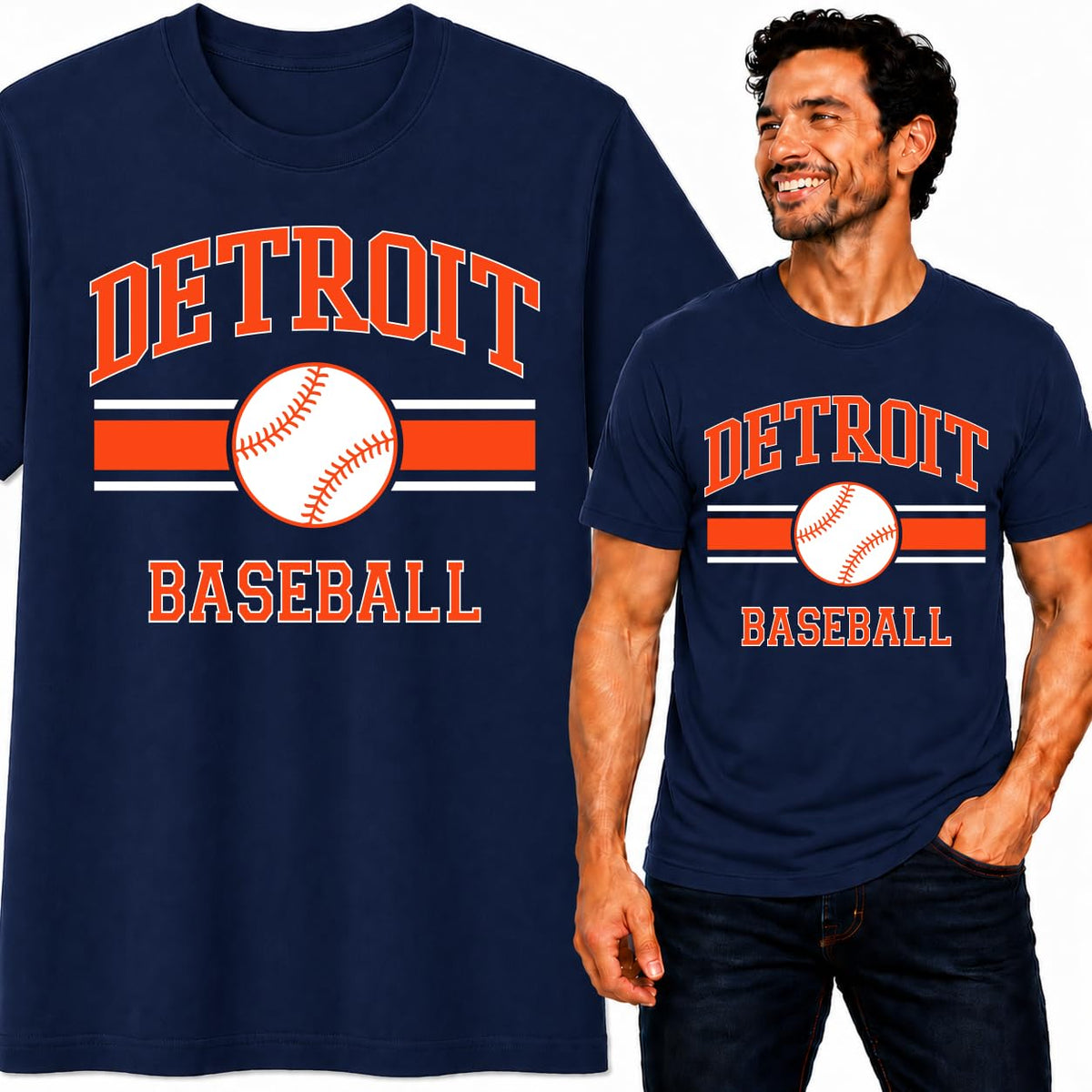 Hometown Fan Team Pride Baseball Shirt Unisex Sports Fan Baseball T-Shirt Game Day Apparel Gift