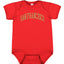 Classic Varsity College Style Fantasy Fan, Trendy Team Streetwear Sports Baby Creeper Boys Girls Infant Bodysuit