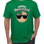 Unbothered and Uncrusted Funny PB&J Sandwich Sunglasses Humor Men's T-Shirt