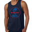 Shelby Cobra USA Logo Emblem Powered by Ford Motors Cars and Trucks Mens Tank Top