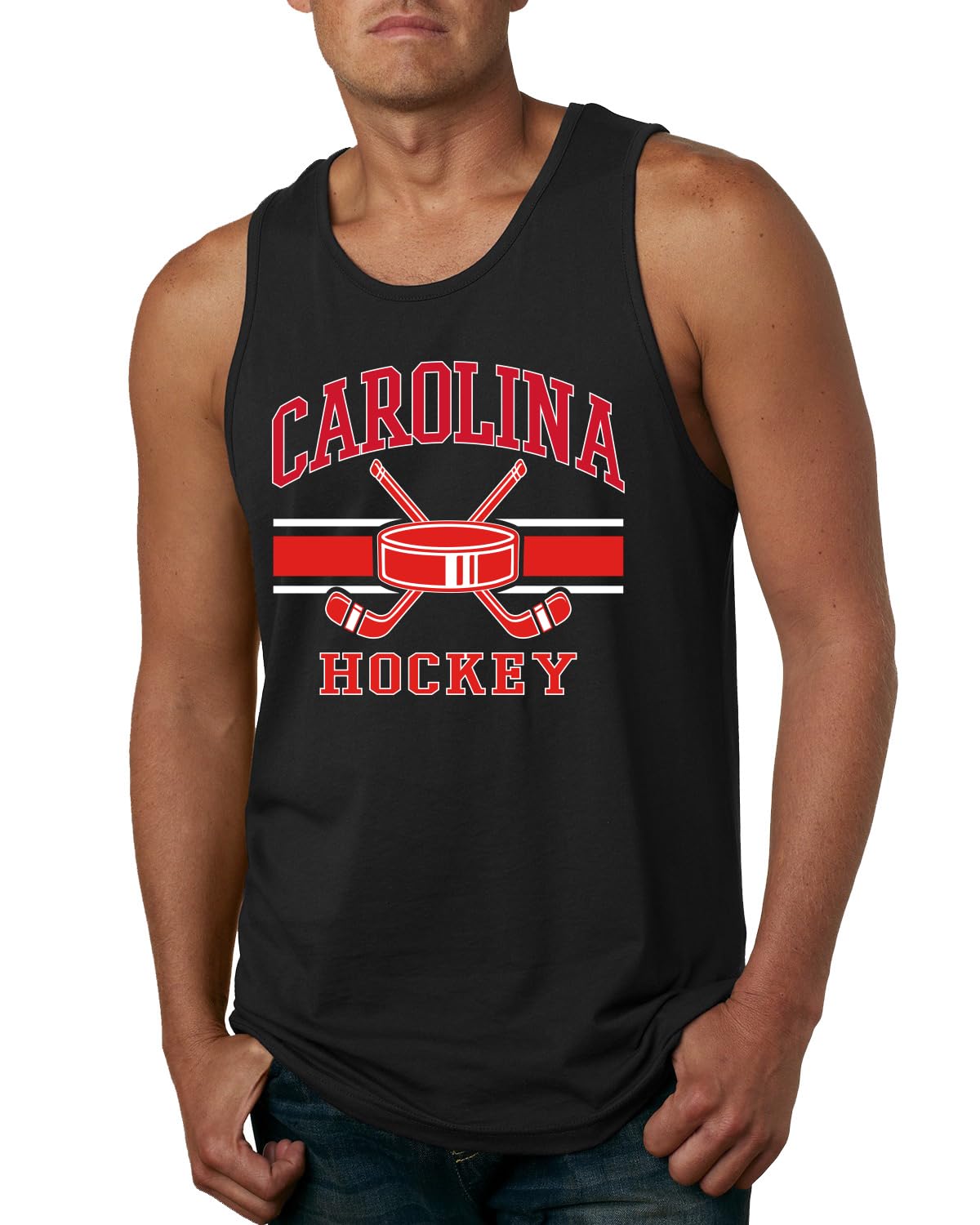 Hometown Fan Team Pride | Fantasy Hockey Fans Sports Mens Tank Top