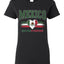 Flag Heart Soccer Fan | Women's Novelty Shirt | Game Day Gift for Her T-Shirt