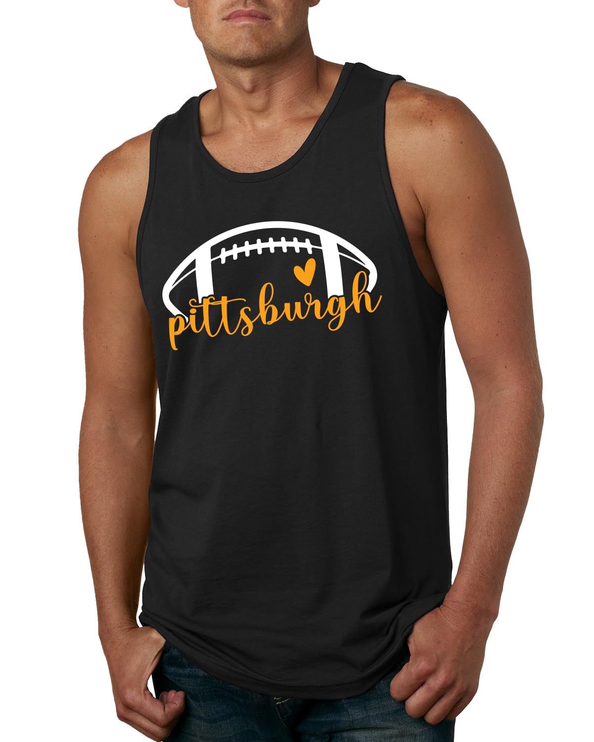 Pittsburgh Fan Pit Fantasy Football Sports Mens Tank Top
