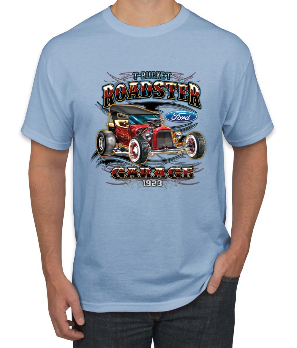 Ford Retro T-Bucket Roadster 1923 Vintage Garage Motors Cars and Trucks Men's T-Shirt