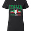 Flag Heart Soccer Fan | Women's Novelty Shirt | Game Day Gift for Her T-Shirt