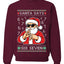 Santa Says Six Seven 6 7 Ugly Christmas Sweater Unisex Xmas Crewneck Sweatshirt