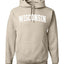 State of Wisconsin College Style Fashion Unisex Hoodie Sweatshirt