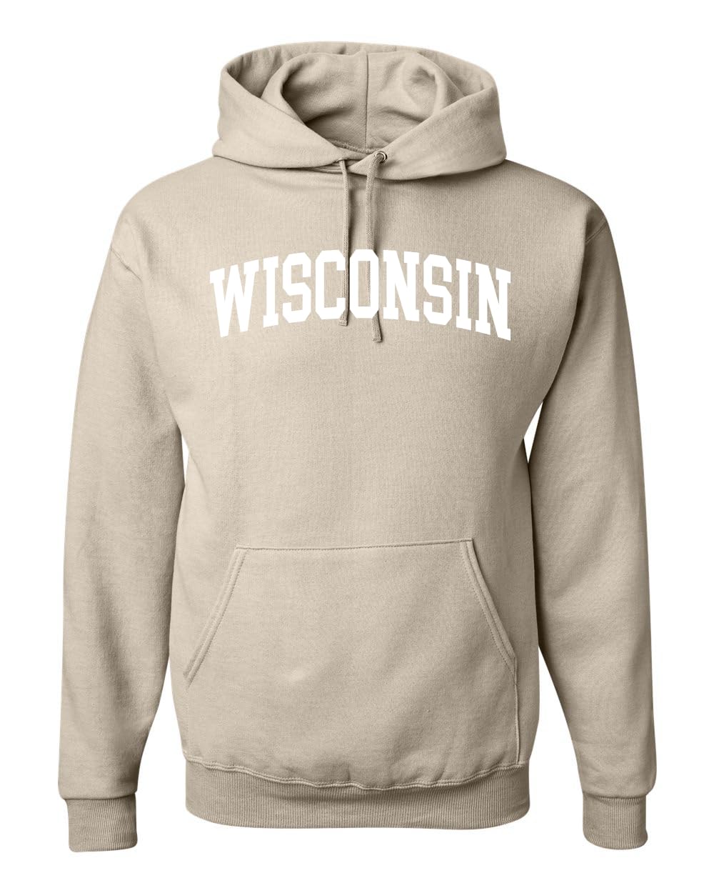State of Wisconsin College Style Fashion Unisex Hoodie Sweatshirt