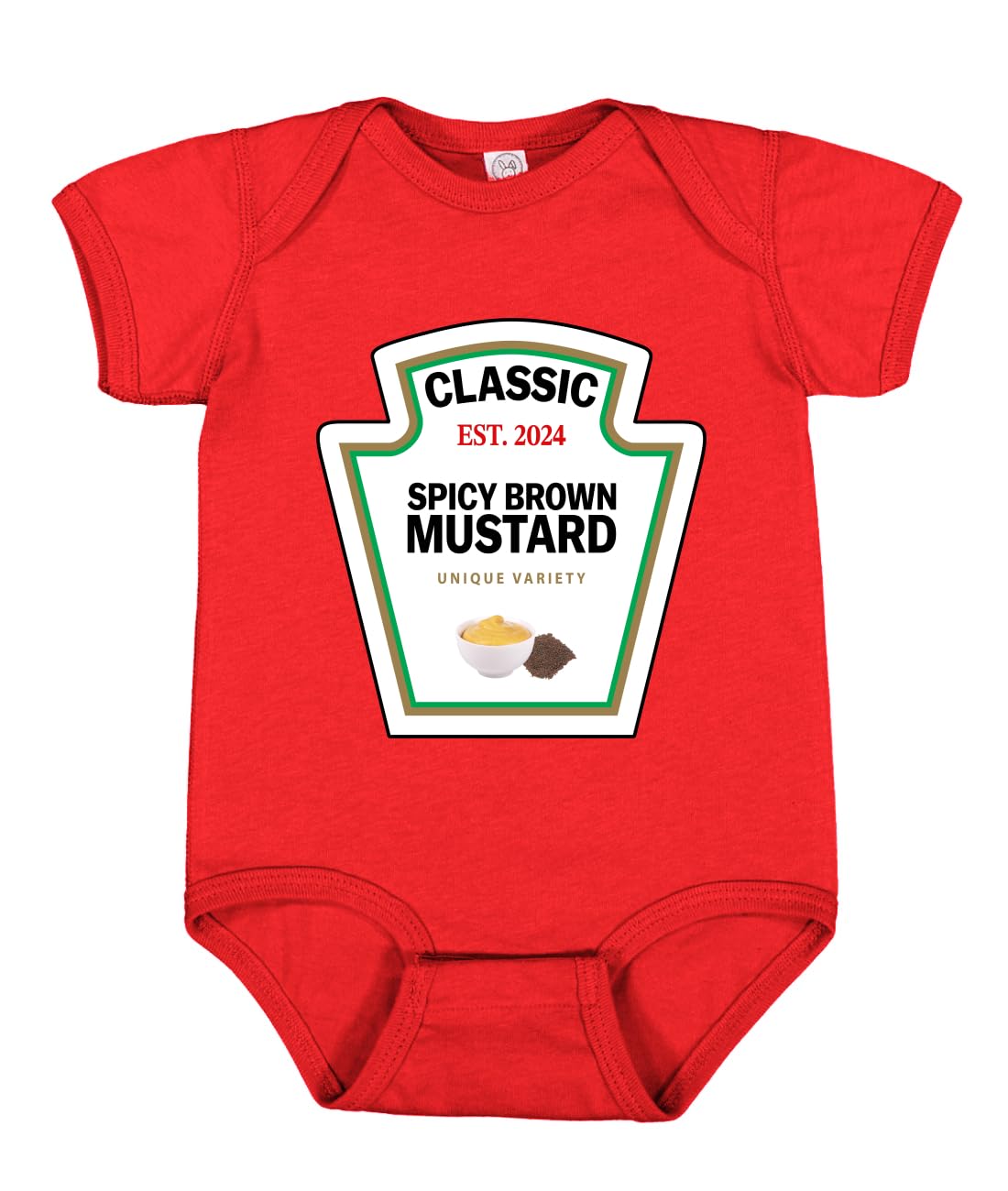 Condiment Baby Bodysuit for Boys & Girls