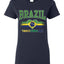Flag Heart Soccer Fan | Women's Novelty Shirt | Game Day Gift for Her T-Shirt