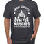 Dwight Schrute's Gym for Muscles Pop Culture Men's T-Shirt